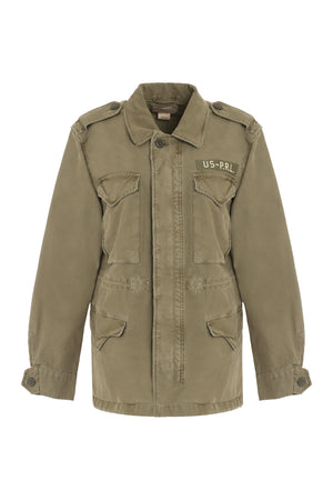 Twill army jacket-0